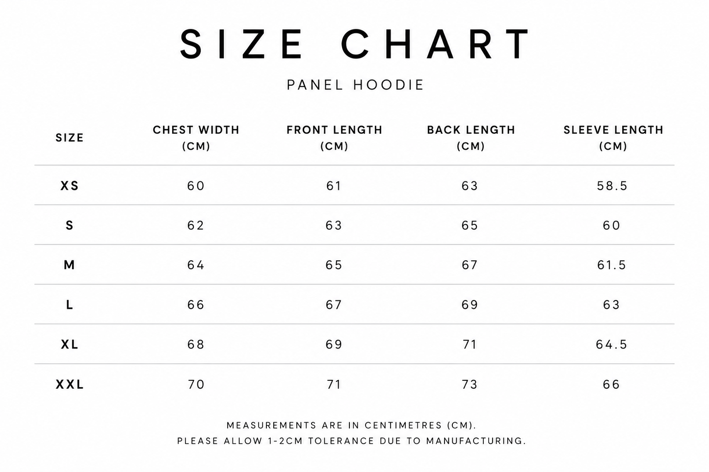 Unisex Panel Hoodie