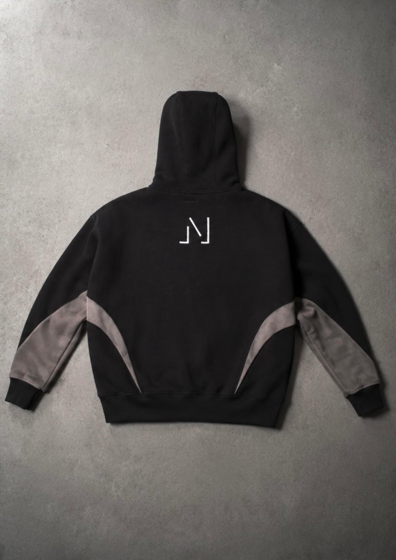 Unisex Panel Hoodie