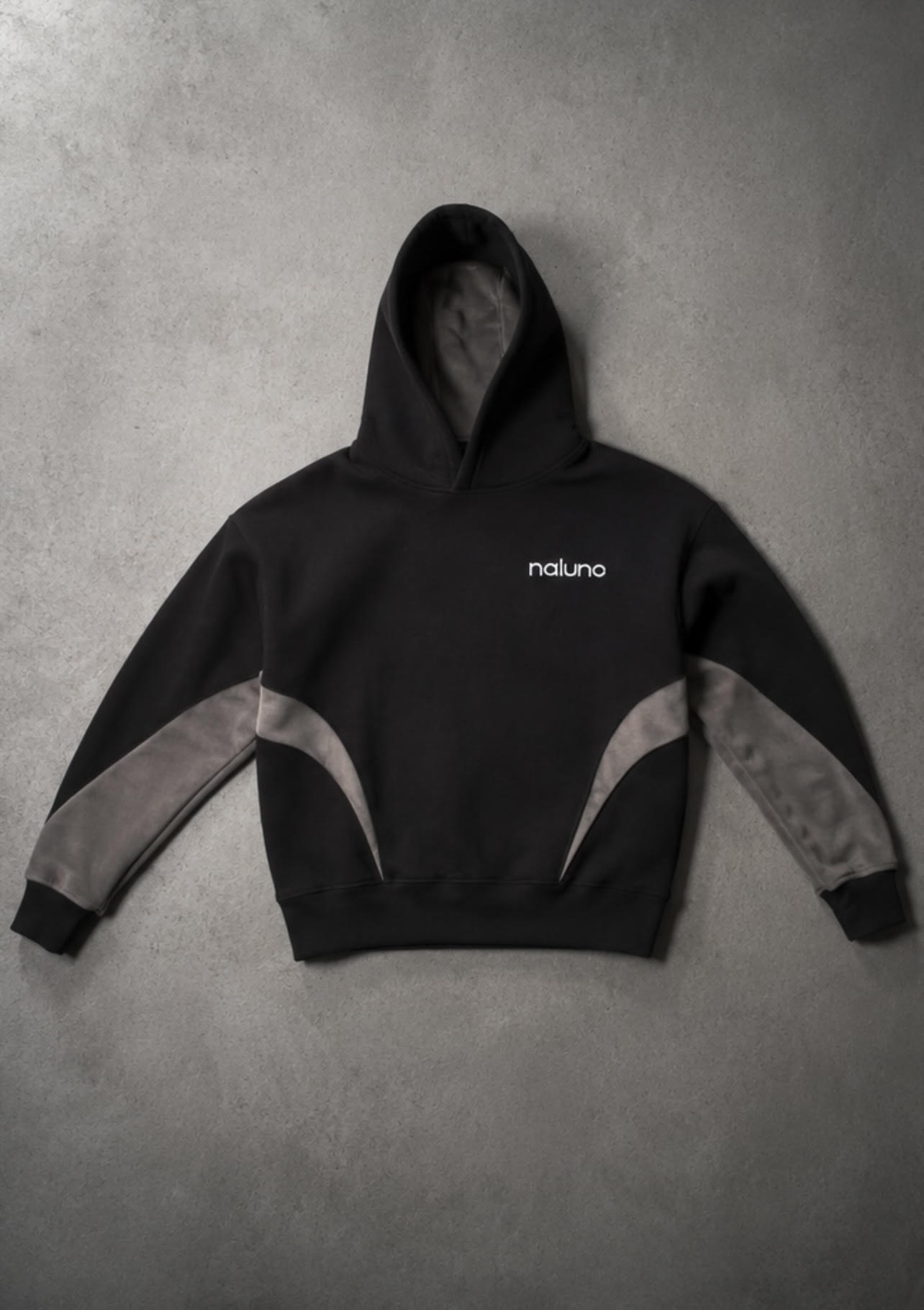 Unisex Panel Hoodie